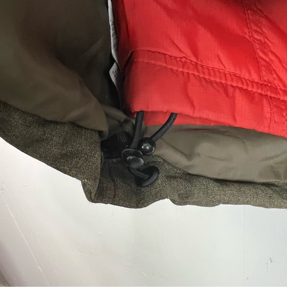 L.L.Bean Olive Green 3-In-1 Tek All Season Jacket Hooded Coat Men's Medium - Picture 15 of 15